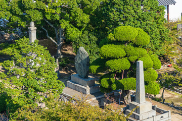 Obraz premium Imabari Castle in Ehime, Japan – Traditional Japanese Castle Architecture