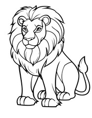 Obraz premium Animal Adults Coloring Pages, Animal Coloring Page, Animals Coloring Book, Animals Outline, Animals Lineart