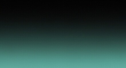 Fototapeta premium A gradient blend from deep black to soft teal hues fading seamlessly across the frame illustration