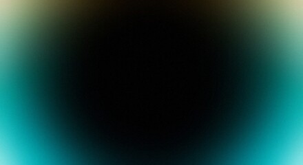 Obraz premium Serene gradient blending from deep teal to soft beige illustration