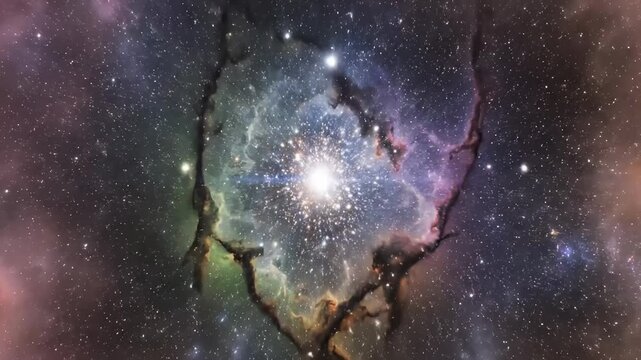 Radiant Nebula Swirls Guide Celestial Exploration Tonight