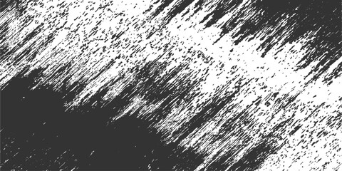Textured abstract black and white background with a striking visual of gritty strokes, exuding a rough and dynamic aesthetic. © PS  GALLERY 