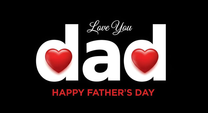 A heartwarming Father's Day message with a loving sentiment