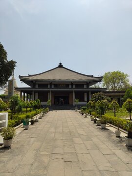 Japanese Temple, Sarnath, Uttar Pradesh, India - March 2026
