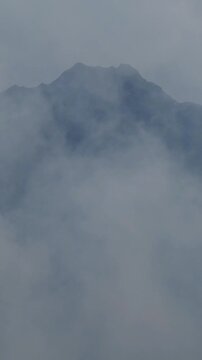 Mount Bromo, Bromo crater, inside volcano, volcanic ash, steam plume, volcanic gas, active volcano, crater interior, Bromo Tengger Semeru National Park, East Java, Indonesia, 4K video, UHD, nature foo
