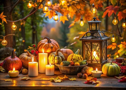 Magical Autumn Night: Festive Food & Decor Inspiration