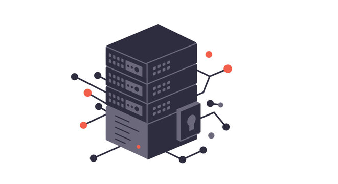 Server Computer Network System.