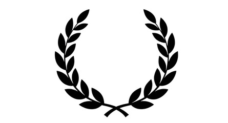Obraz premium laurel, laurelwreath, wreath, leaf, leaves, branch, branches, foliage, botanical, plant, nature, olive, olivebranch, victory, award, honor, success, achievement, winner, champion, emblem, badge, crest