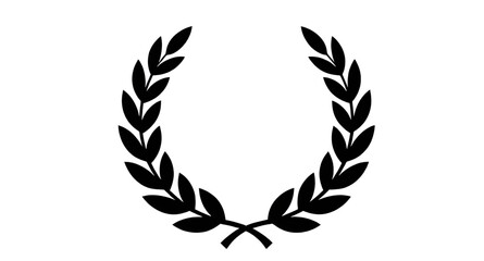 Obraz premium wreath, laurel, laurelwreath, leaf, leaves, branch, branches, foliage, botanical, plant, nature, olive, olivebranch, victory, award, honor, success, achievement, winner, champion, emblem, badge, crest