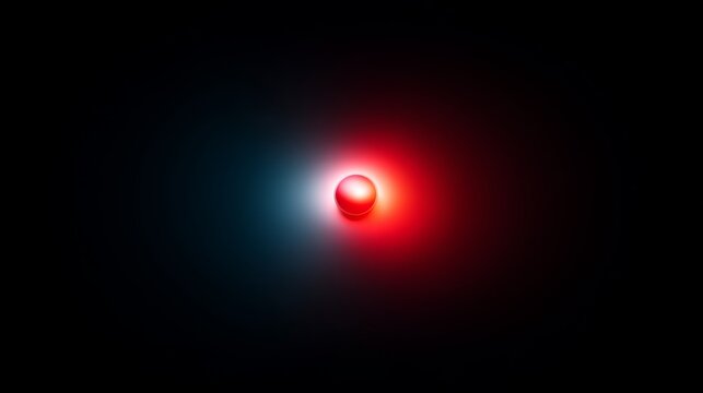 Global Tension Background, Strategic Risk Concept, Economic Pressure, Intriguing Invisible Conflict: Black Space with Faint Red Gradient Tension