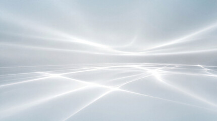 A captivating abstract background with illuminated, glowing lines forming a futuristic grid on a bright. © David