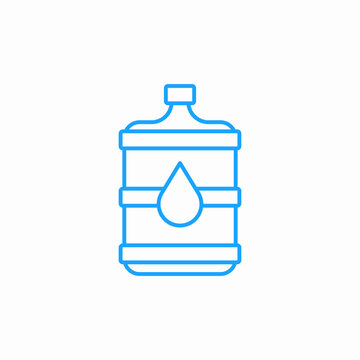 water bidon icon sign vector