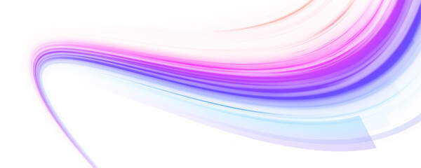 Light trail wave, fire path trace line, car lights, optic fiber and incandescence curve twirl. Dynamic white spiral, vortex or blizzard.  © Mirotvoric