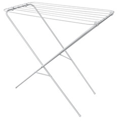 Mock up white folding clothesline