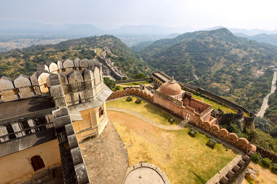 Kumbhalgarh is a Mewar fortress on the westerly range of Aravalli Hills, in the Rajsamand district near Udaipur of Rajasthan state in western India.