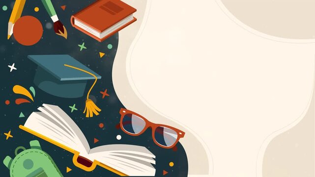Back to School and Graduation Theme Motion Video