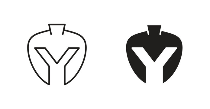 Warrior mask icon. web vector design