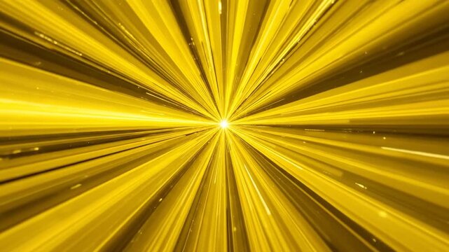An abstract explosion of yellow light rays radiating outward.
