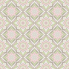 Fototapeta premium Seamless Ikat ethnic traditional Textile pattern geometric abstract folklore ornament Tribal ethnic illustration background design for print, clothing, scarf