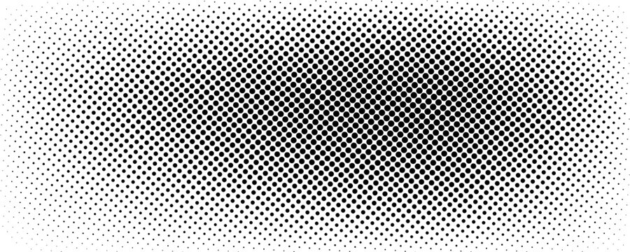 PrintBasic halftone dots effect in black and white color. Halftone effect. Dot halftone. Black white halftone. dots background