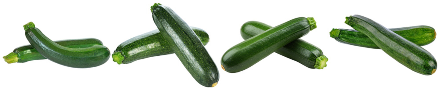 Fresh vibrant green zucchini squash, a versatile and healthy vegetable, photographed with natural texture.