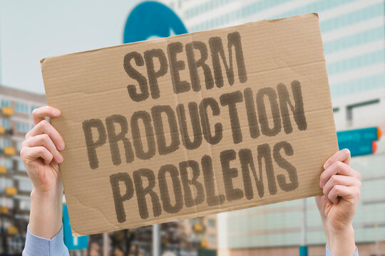 "Sperm Production Problems" Problems with sperm production can stem from hormonal disorders, physical blockages, or genetic abnormalities. SPERM. FERTILITY. HEALTH. DIAGNOSIS. MEN.