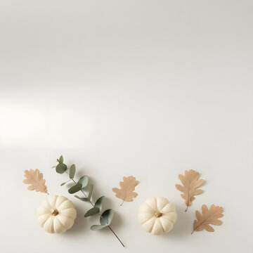 Seasonal Sale Background with Neutral Minimal Design