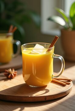 Holistic Wellness Studio Turmeric Golden Milk Latte Blend Radiant Health Nutrient Elixir