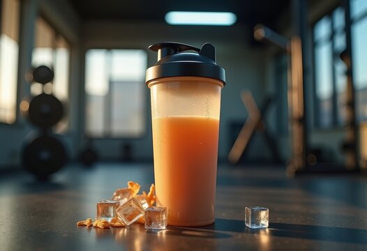 Protein Shake Gym Shaker Bottle Post-Workout Fitness Nutrition Intensity Muscular Growth Muscular Recovery