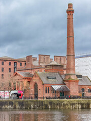 Fototapeta premium The Royal Albert Dock at Liverpool, UK.