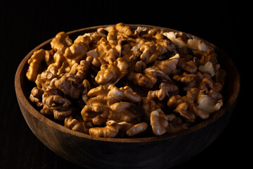 Obraz premium Beautiful still life photos of walnuts