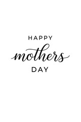 Fototapeta premium Mom Cursive Script with Heart — Elegant Mother’s Day Vector