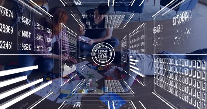 Three-person team placing first chart, activating AR HUD, updating counters for planning