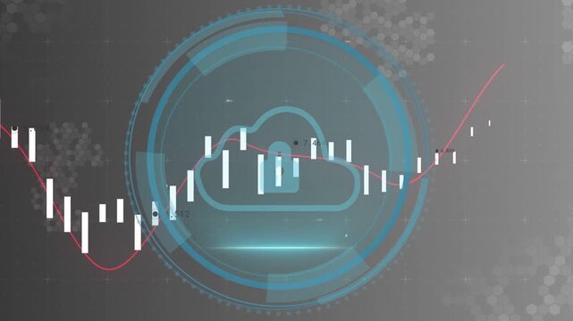 ring expanding, emblem shifting shield to cloud lock, candles moving, highlighting cloud security