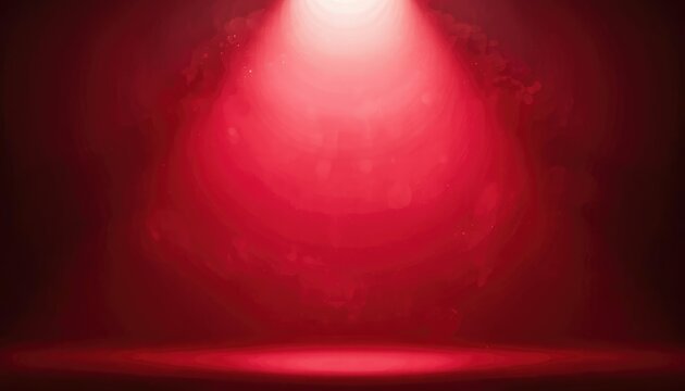 Dramatic spotlight on a textured red background, ideal for celebrations, performances, and impactful presentations.
