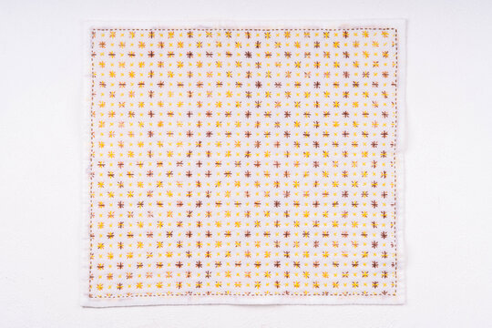 刺し子ふきん（米刺し）