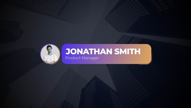 Soft Colors Lower Third 02