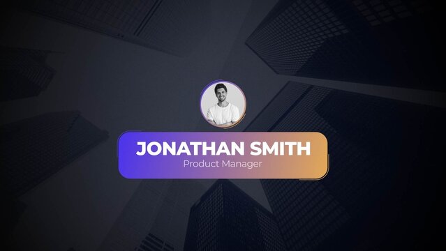 Soft Colors Lower Third 04