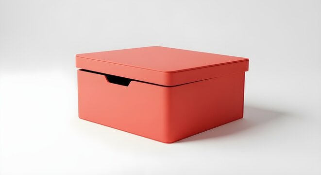 caja de zapatos roja abierta, archivo png