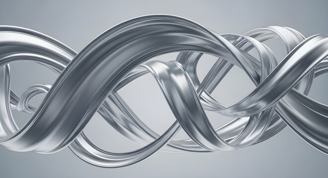 Ilustraci&oacute;n de render 3d de textura de fondo de efecto de agua de espejo de cromo brillante fluido de metal plateado brillante.
 IA generativa.