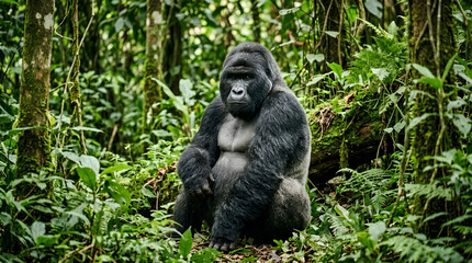 Naklejka premium Gorilla 