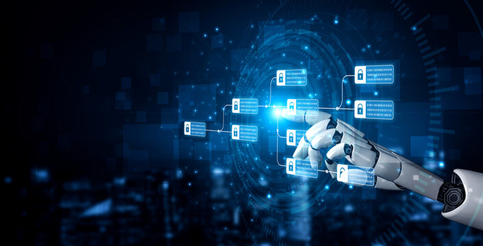 AI enhances blockchain systems by securing encrypted data chains, verifying transactions, and optimizing decentralized network integrity and smart contract execution Vouch