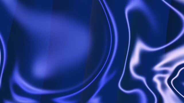 Blue Liquid Motion Background.