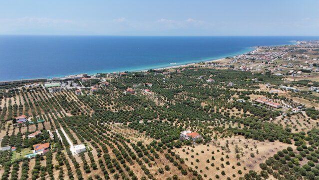 Nea Moudania von oben