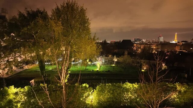 Paris Night Timelapse