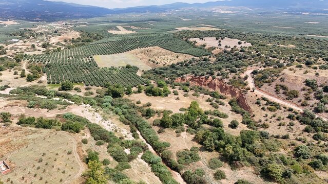 Antikes Olynthos in Chalkidiki, Griechenland