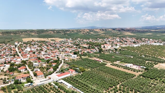 Antikes Olynthos in Chalkidiki, Griechenland