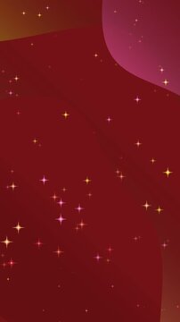 Red Galaxy Background Animation.