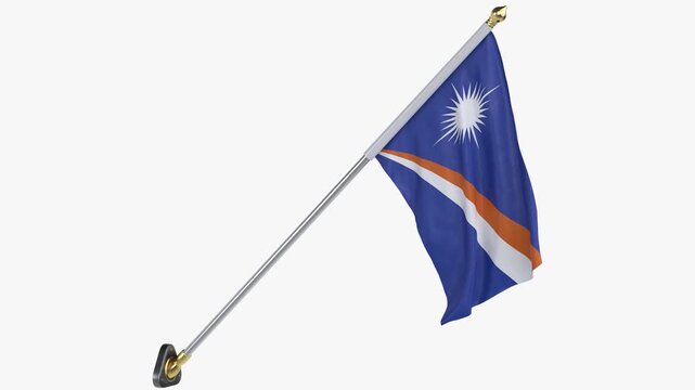 USA_States_marshall-islands_Cloth_Flag_Wall_Mounted_Animated_Loop