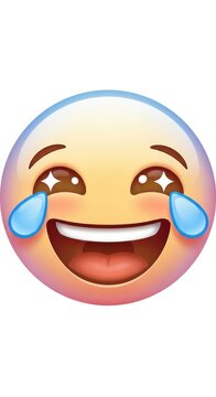 Joyful Emoji - Tears of Laughter.